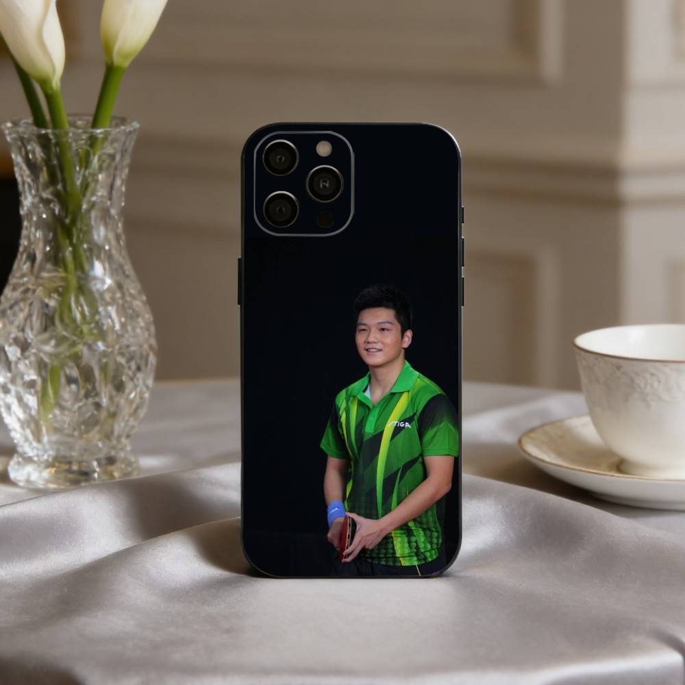Dedicated Fan Zhendong Sport Phone Case For iPhone 17,16,15,14,13,12,11 Plus,Pro Max,XS,Soft Silicone Black Cover