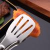 Stainless Steel Food Tongs Barbecue Tongs Desserts Steak Food Serving Clip Tweezers Long BBQ Cooking Tongs Kitchen Utensils