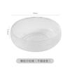 Japanese Hammer Grain Glass Bowl Round Dessert Bowl Fruit Salad Bowl Ice Cream Cereal Breakfast Bowl Transparent Small Bowl.