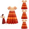 Lebhaftes Encanto Prinzessinnenkleid für Mädchen Perfekt für Partys und Cosplay
