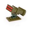 Blocchi da costruzione assemblati, accessori per minifigure, armi, giocattoli militari