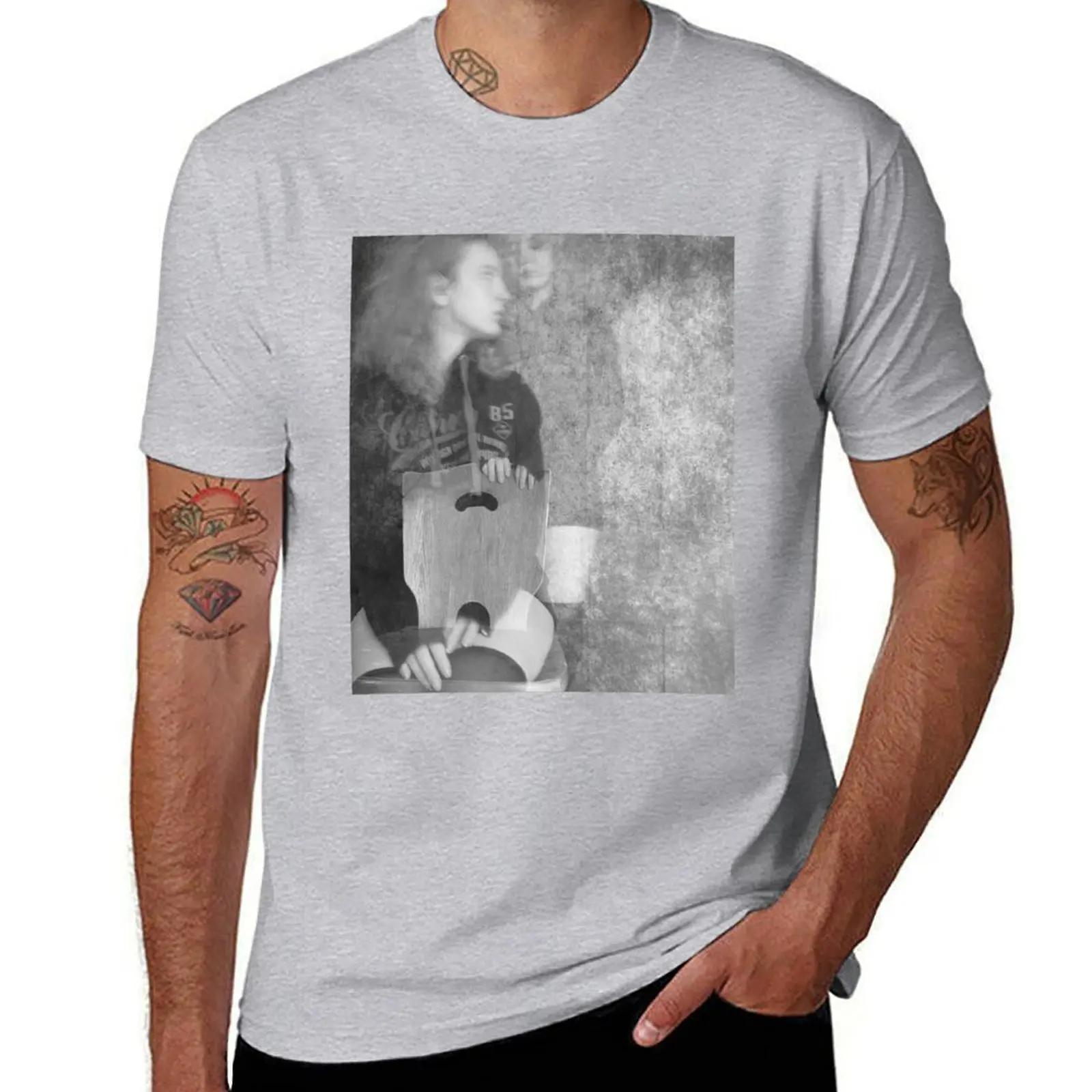 

Black and white photography surrealistic selfportrait TShirt customizeds new edition men t shirts S