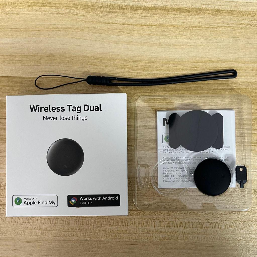 Dual-System Global Locator: Compatible with Apple AirTag & Android for Anti-Loss Tracking.