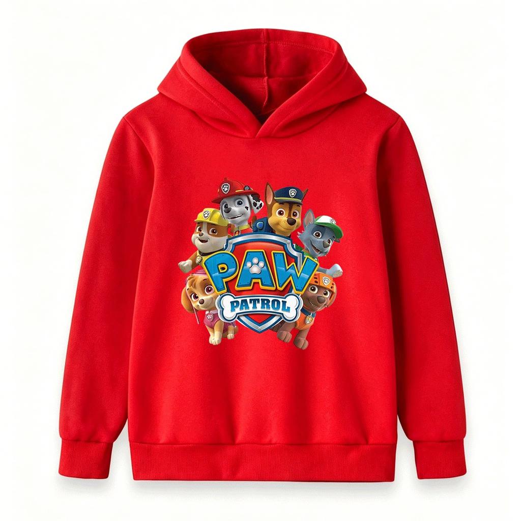 Kids Boys Girls Cartoon Animal Print Hooded Sweatshirt Casual Long Sleeve Pullover Tops for Toddlers