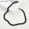 Cuban chain new personalized hip-hop fashion versatile titanium steel women's bracelet