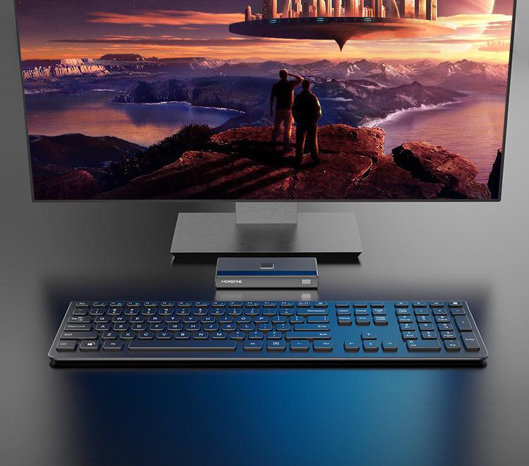 Mofang 12th Gen N150 Mini PC - Win11, Office Home, N100, Gaming, 4K, Portable, Compact.