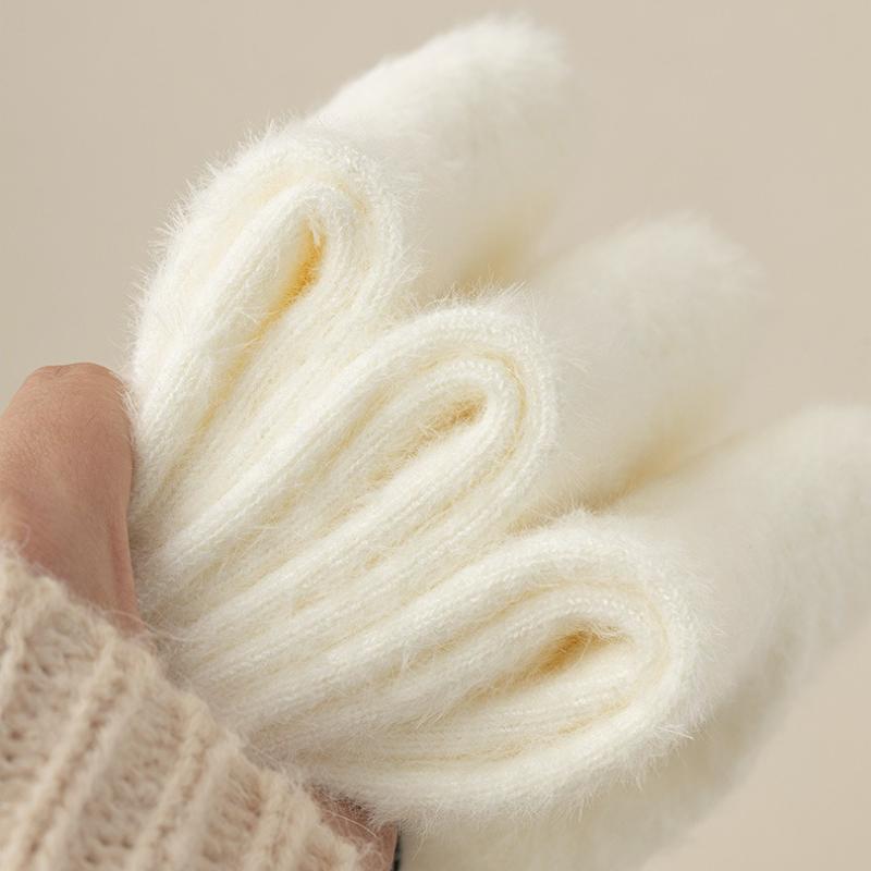 1/5 Pairs White Socks for Women Spring and Autumn Funny Expression Socks Couple Casual Sports Socks Student Socks