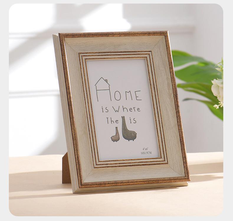European and American Retro Photo Frame Photo Display Platform Wedding Couple Pictures Frames Creative Gift Home Decor
