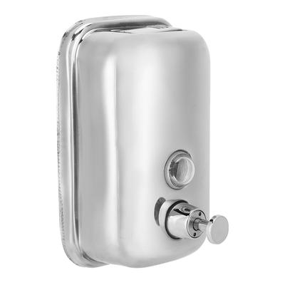 500ml Stainless Steel Wall Mounted Soap Dispenser Manual Lotion Dispenser for Home Bathroom Manual Soap Dispenser Soap Dispenser