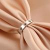 Skyrim Cute Cat Dog Paw Rings for Women Stainless Steel Gold Color Animal Pet Footprint Ring Jewelry Valentine Gift Wholesale