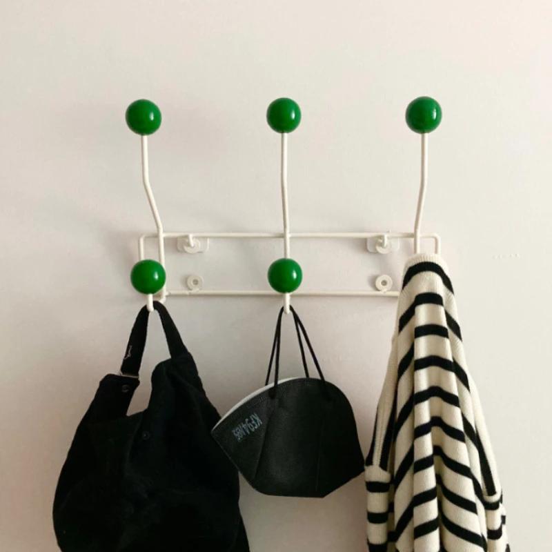 For Perchero De Hierro Con Gancho Nórdico, Estante Portátil, Multifuncional,  Acero, Moderno, Para La Entrada Del Hogar giallo