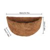 Coco Coir Liner Basket Round Replacement Coconut Fiber Box Flower Pot Coconut Palm Mat Wall Railing Hangings Planter For Outdoor