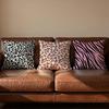 Y2k Fashion Leopard Print Cushion Cover Soft Reversible  Durable Pillow Cover  MultiScene Use for Home  Car Daily Comfort