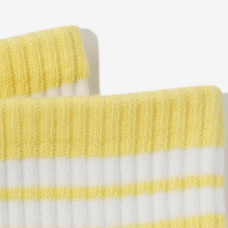 [fila Kids] Linear Logo Mid Thigh Socks  Fk3scf5330x Lye  q0zFk3scf5330xLye