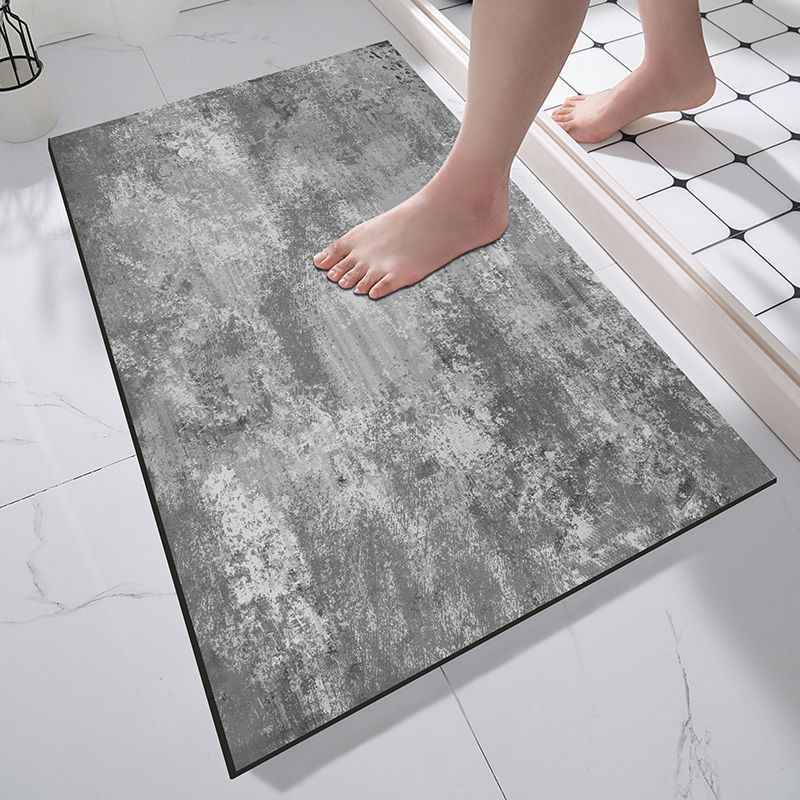 Simple Bathroom Diatom Mud Slip-resistant Mat Toilet Carpet Entry Door Mat Toilet Door Moisture-wicking Foot Mat
