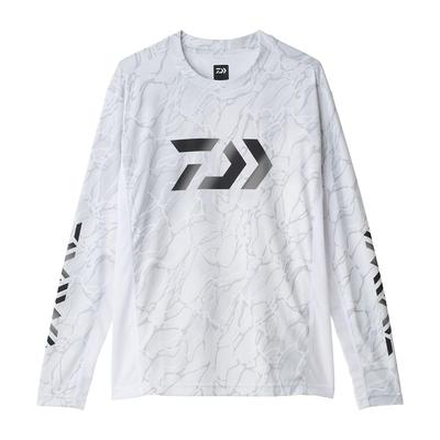 Daiwa Langarm-Spielhemd Tide White XL 25DE-3825