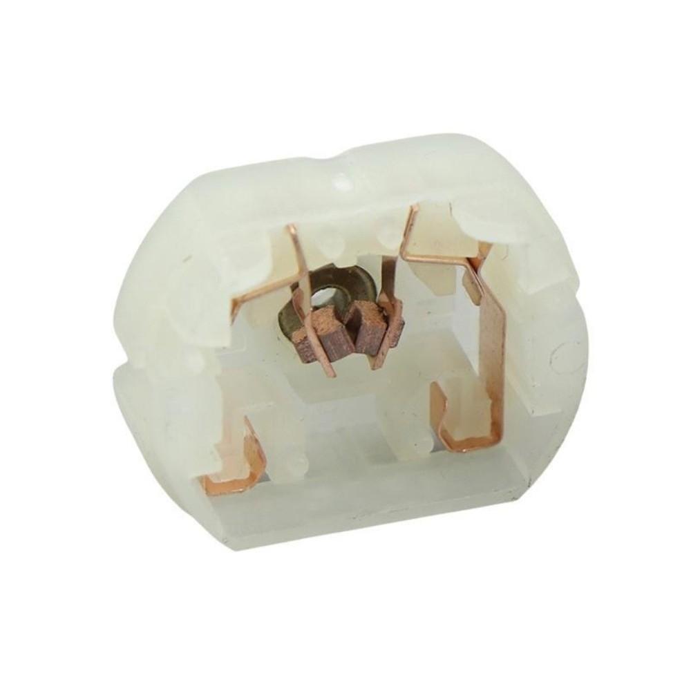 White Carbon Brush Holder Plastic Car Door Lock Part Central Lock Part  Central Lock