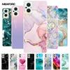 For Oppo Reno7 Lite Cases Reno 7Z Marble Clear Soft TPU Silicone Back Case For Oppo Reno 7Z 7 Z 5G Phone Cover Fundas Reno 7Lite