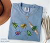 Vintage Beetle Shirt Comfort Colors, Retro Entomology Insect Shirt, Botanical Bug Illustration Tee, Nature Lover Gift, Insect Collector Gift