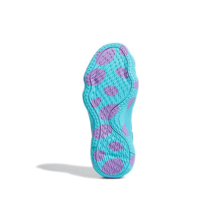 Monsters Inc. x adidas Dame 7 EXTPLY Sulley Herrsneakers Blue Pulse-Aqua Sonic-Fuchsia GX3442