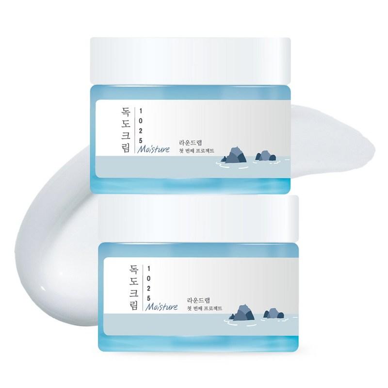 ROUND LAB 1025 Dokdo Moisture Cream, 50ml, 2 Pcs