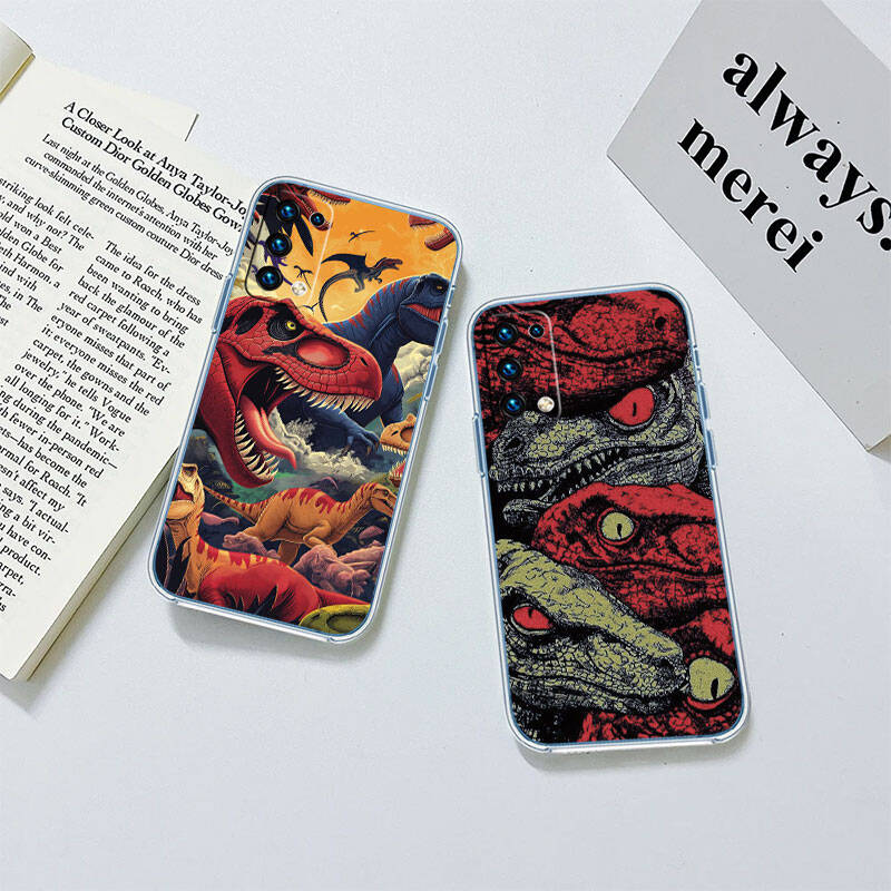 MH40 Dinosaur Phone Case for Motorola Edge 20 30 S30 40 50 Fusion Lite Plus Pro Neo Ultra One Power Action Macro Hyper Vision Zoom