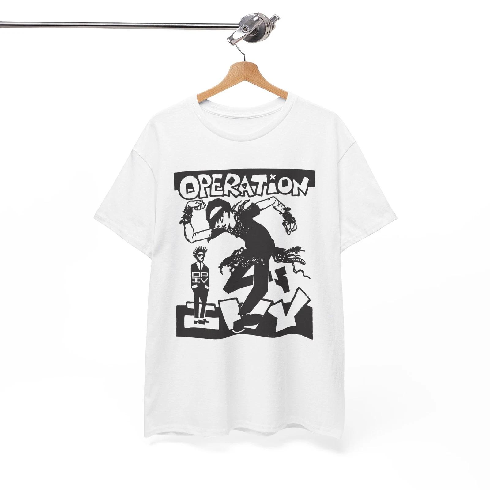 Operation Ivy T-Shirt, Punk Rock Music Band T-Shirt, Unisex Tee 2XL