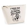 Toiletry Bag - PLANETEE - I Can't Minimalist - Beige - 100% Cotton - 3 L