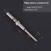 Hardened 5mm Magnetic S2 Steel Phillips Electric Screwdriver Bit Set