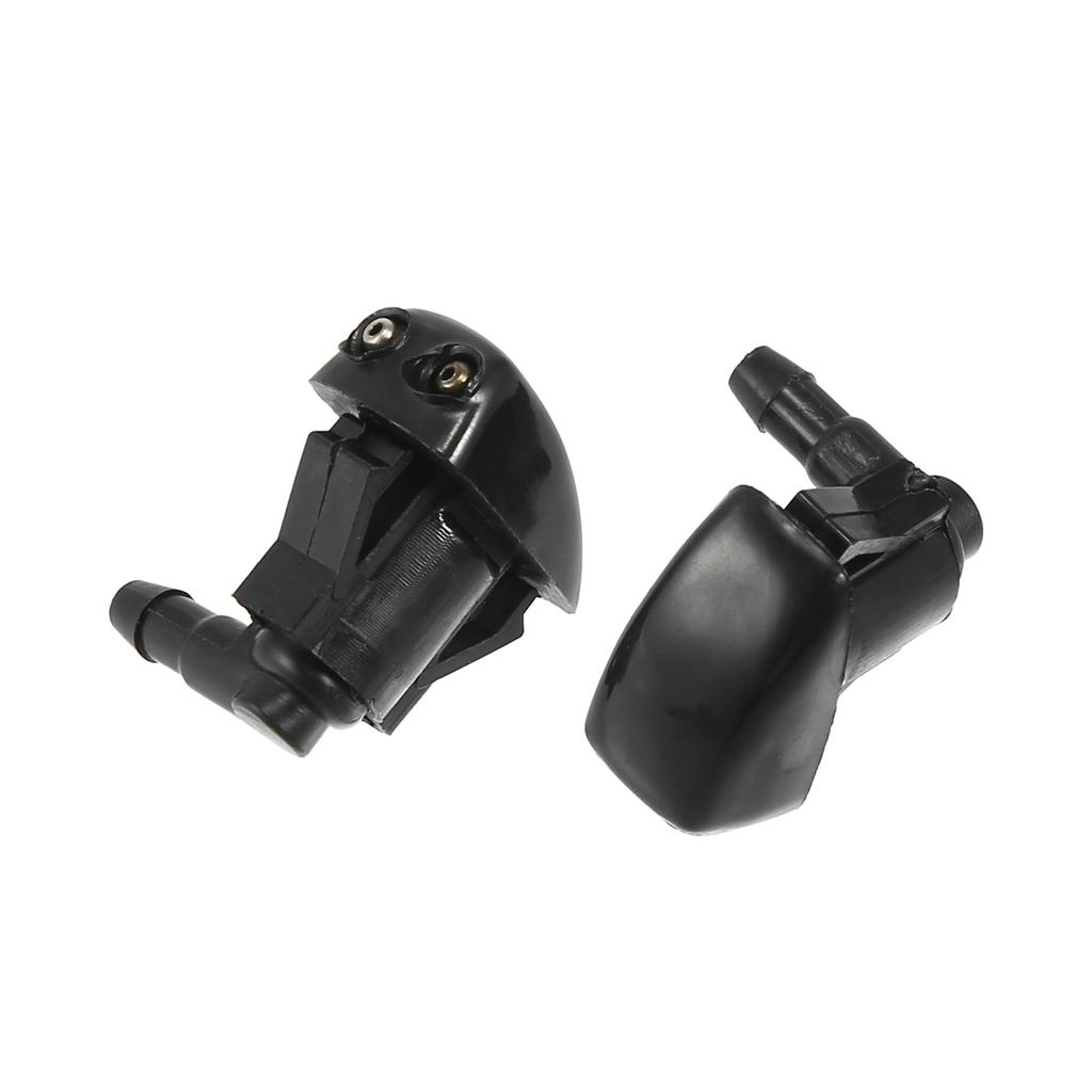 uxcell 85381-30020 Car Windshield Washer Nozzles for Cor olla Replacement, Black 4 Pcs