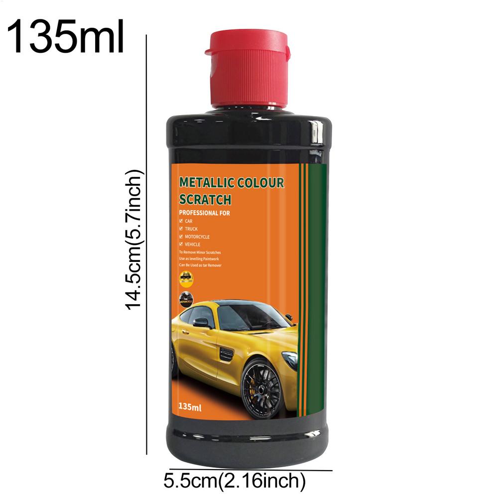 

Засіб для видалення подряпин на автомобілі 135 г Зовнішній стирач-віск Засіб для видалення подряпин з фарби автомобіля Для гаража Майстерні Парковки Подорожі Щоденне використання