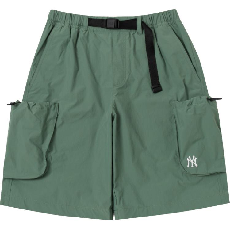 MLB New York Yankees Casual Shorts Unisex Green 3ASMB0743-50KAL S