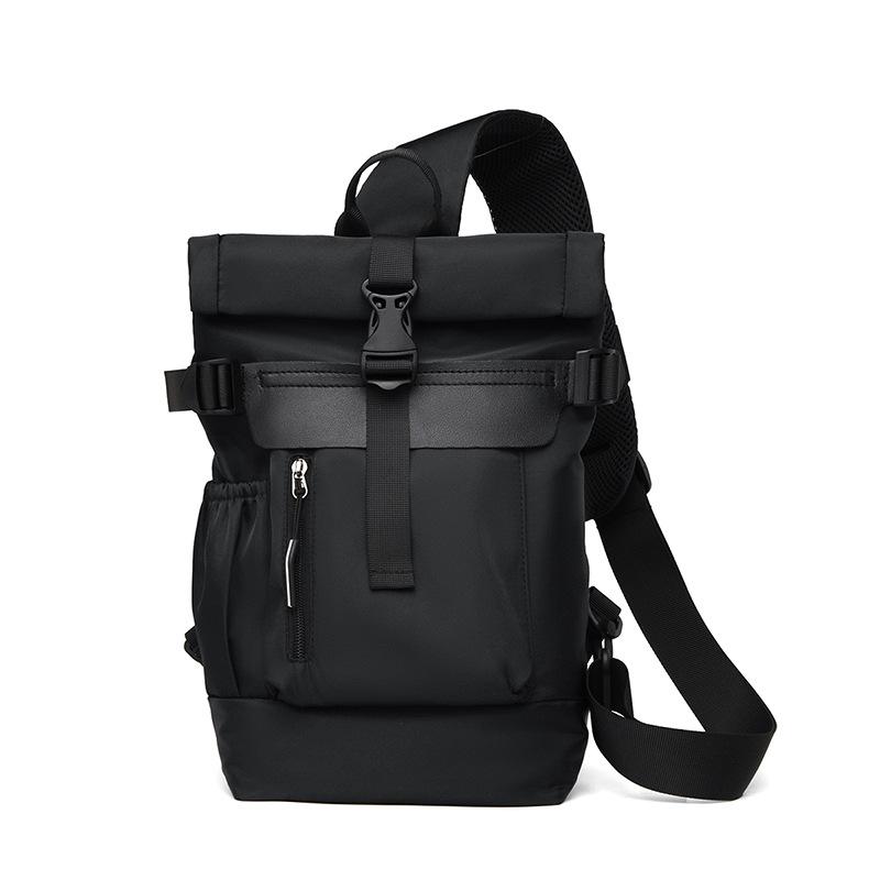 Men's breast bag New business commuter messenger nylon shoulder bag Chest bag Large capacity bag
