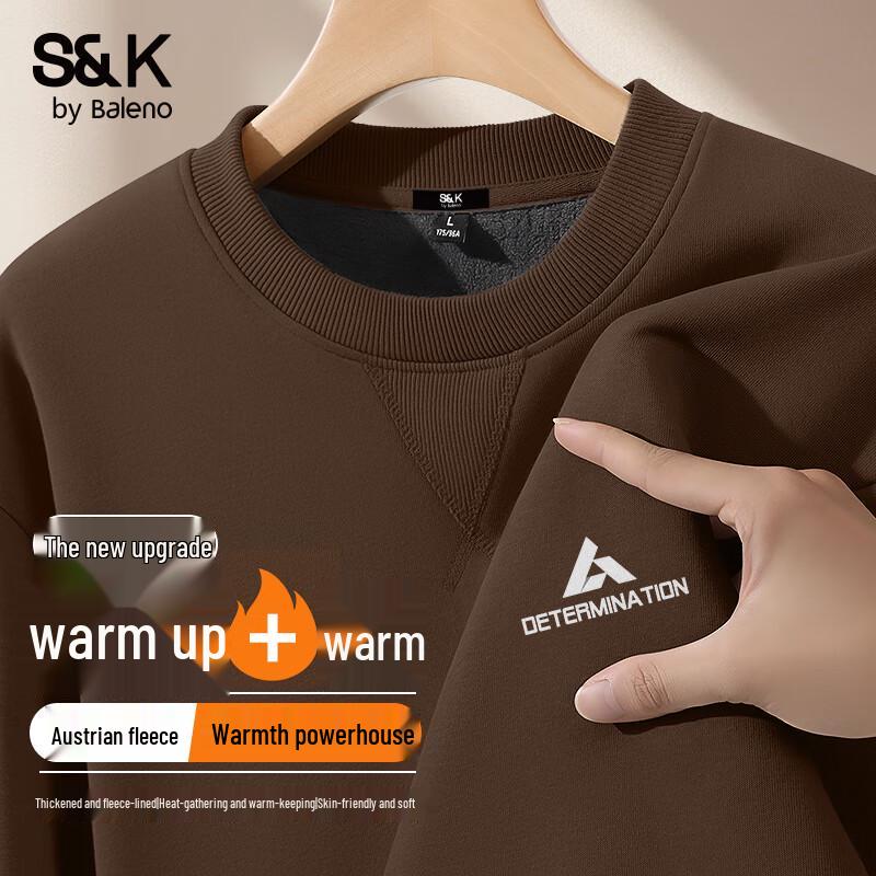 

Baleno S&K Series Men s Fleece Lined Sweatshirt 3XL