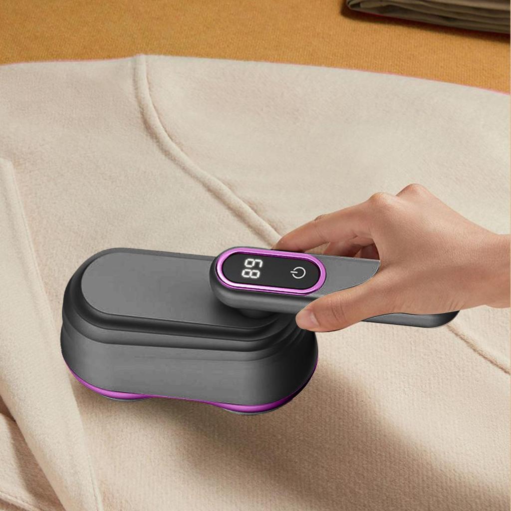 Fabric Shaver For Furniture Rechargeable Electric Couch Shaver With Double Head Household Supplies For Daily Rug Clothing Carpet