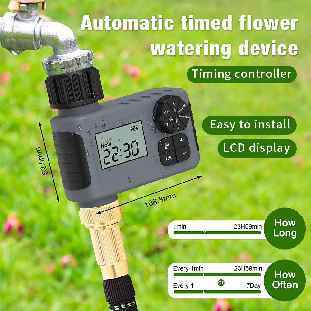 SGW05 New Smart Dial and Button Water Timer Automatic Timer Irrigation System Timer Outdoor Garden Lawn Greenhouse Equipment