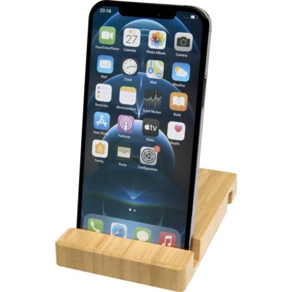 Bubup Bamboo Dual-Angled Mobile Phone Holder