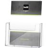 Porte-brochure De Table - HELIT - A5 Portrait - 1 Compartiment