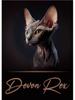 Cats Breeds Balinese Chausie Cheetoh Cat Portrait Poster Canvas Painting Abstract Animal Pet Wall Picture Living Room Home Decor