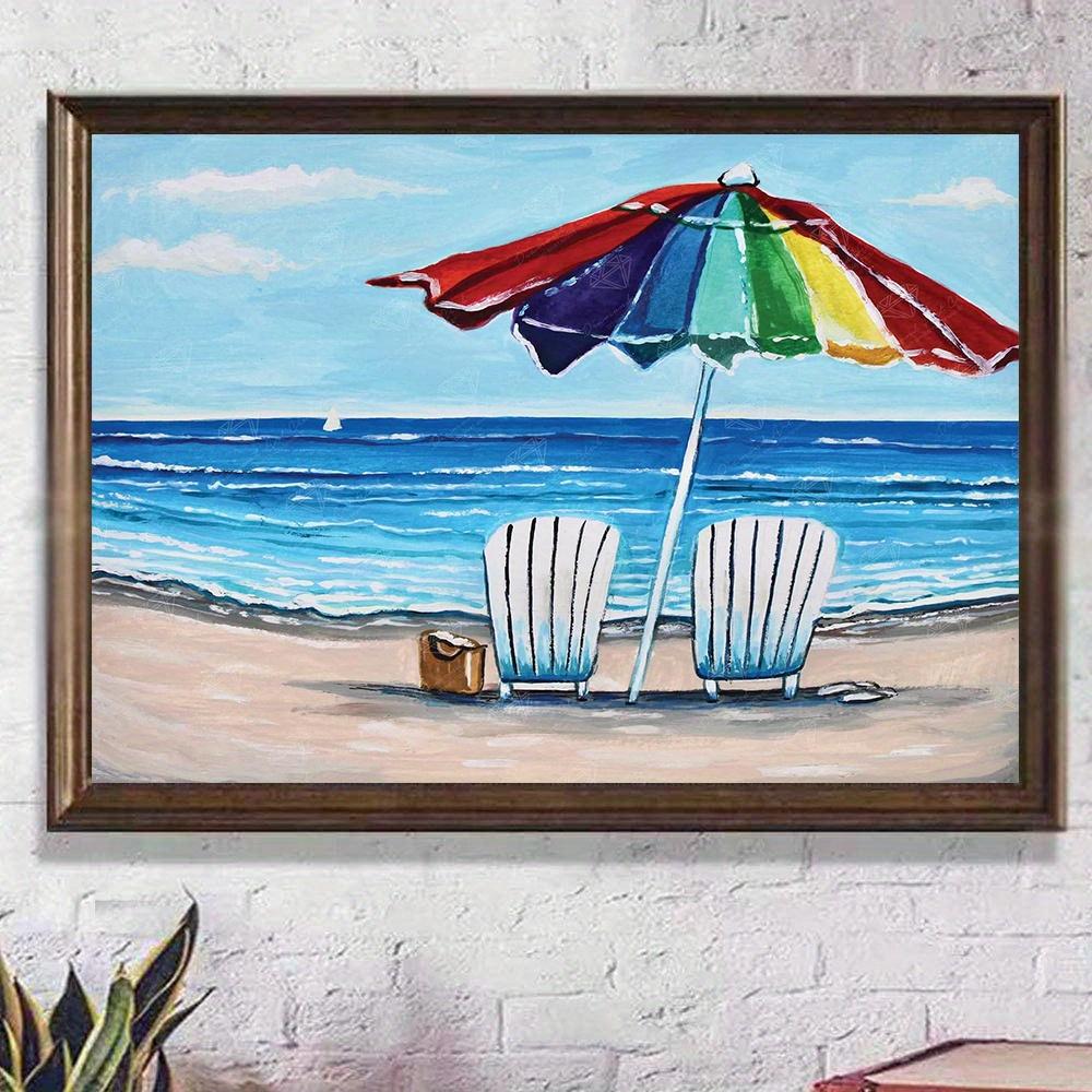 

DIY алмазная живопись Приморский отдых комплект для вышивки крестом мозаика искусство алмазная живопись полный круг/квадратный алмаз украшение дома