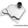RE0F10D JF017E Transmission Filter Oil Pan Gasket Kit Fit For Nissan Altima Maxima Quest Murano Pathfinder Infiniti Qx60 Replaces# 31728-29X0D