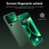 Smartphone Android M17 Pro Max 16 Go + 1 To, Grand Écran de 7,3"