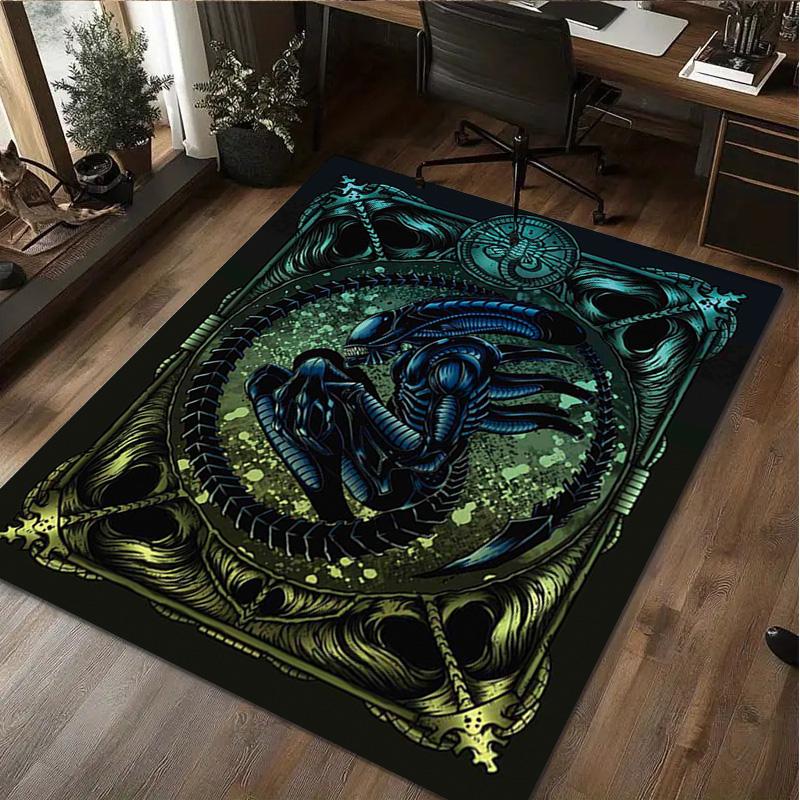 1PC Alien Rug - Home carpet Office Decorative Carpet For Living Room Bedroom Door Mat Floor Rug Computer Chair Area Rug