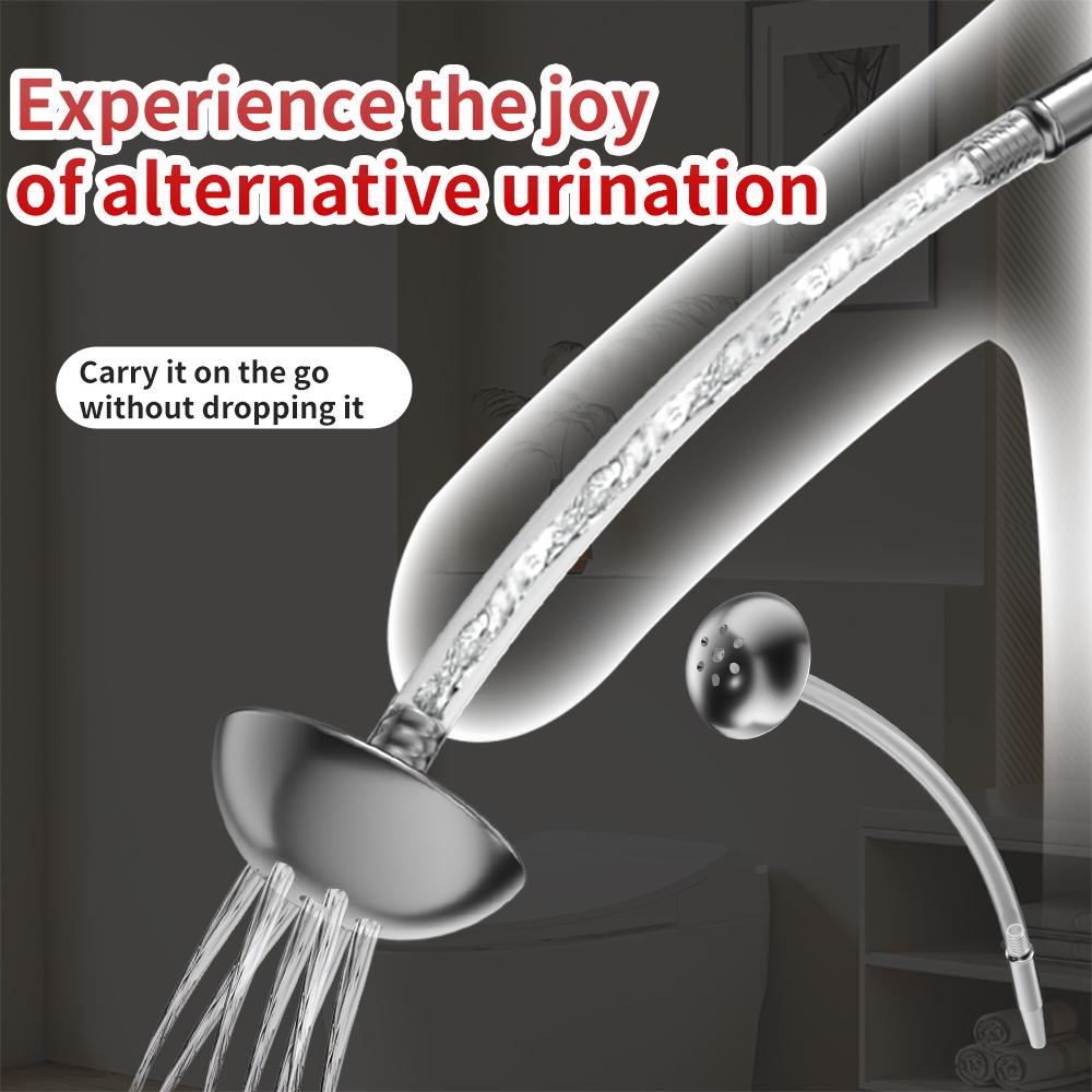 Soft Urethral Dilator, Horse Eye Stick with Shower Function, Penis Rod Male Masturbation Stimulator Catheter Sex Toys