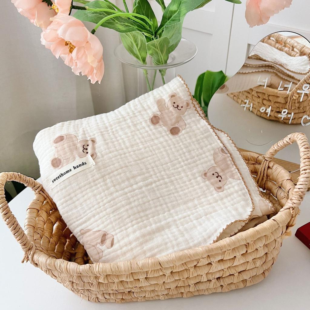 INS Gauze 100% Cotton Princess Blanket Summer Floral Baby Children Kids Blankets Soft Sleeping Bed Crib Quilt Stroller Blanket