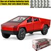 1/32 Tesla Cybertruck Toys Diecast Model Car Alloy Metal Pickup Truck Colorful Indoor Desktop Display Collection Game for Children Boy