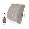 Inflatable Lumbar Support Pillow Portable Back Pillow Lumbar Cushion Adjustable Chair Back Pillow for Lower Back