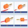 1Pcs Solderless Quick Connect Banana Jack High Current 32A Wire Connector Banana Plug  For Speakers