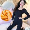 Thermal Underwear Ladies Plus Velvet Thick Bottoming Shirt Autumn and Winter Tight-fitting Long Sleeve Body Sculpting Body Autumn Clothes Top