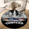 Teenage Mutant Ninja Turtles Chair Mat - Round Carpet for Home Decor, Office Use, Living Room